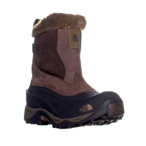 Womens The North Face Greenland Zip II Mid Calf Boots, Demitasse Brown